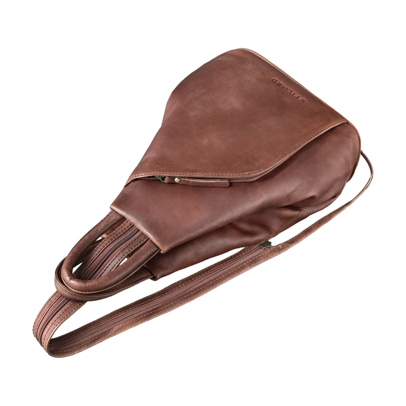 "Lyanna" Sling Bag Damen Crossbody Rucksack 2-in-1 Leder