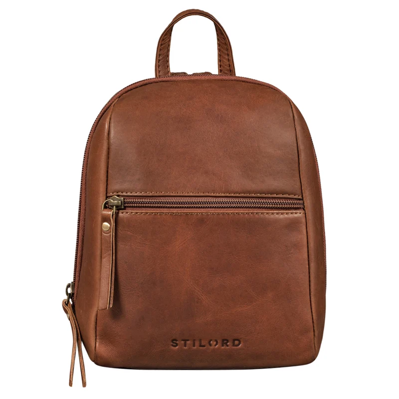 "Lia" Mini Rucksack Damen Leder