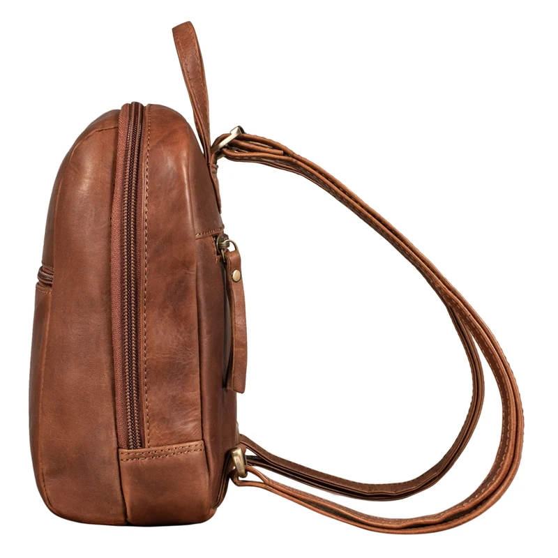 "Lia" Mini Rucksack Damen Leder