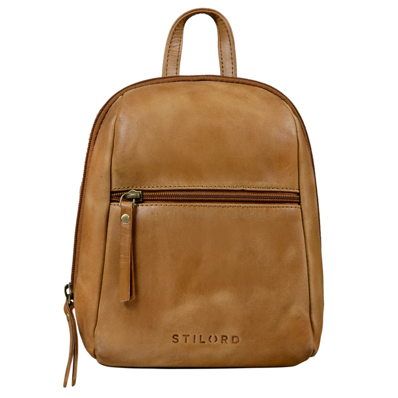 "Lia" Mini Rucksack Damen Leder