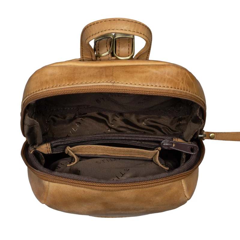 "Lia" Mini Rucksack Damen Leder