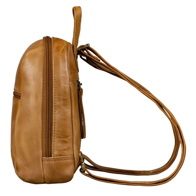 "Lia" Mini Rucksack Damen Leder