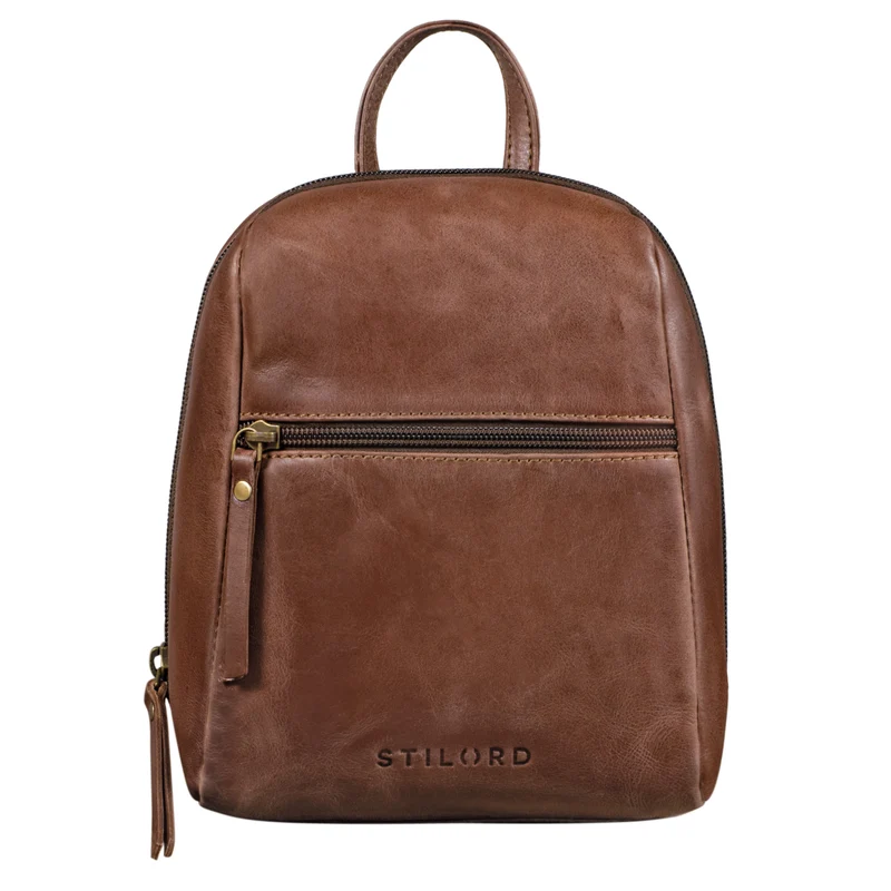 "Lia" Mini Rucksack Damen Leder