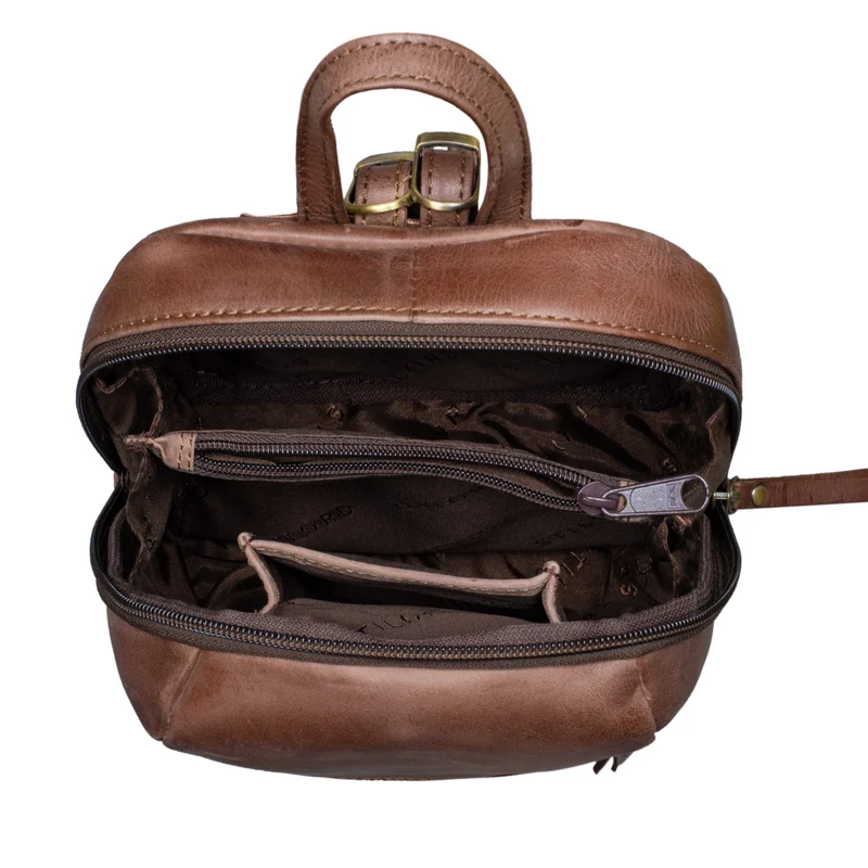 "Lia" Mini Rucksack Damen Leder