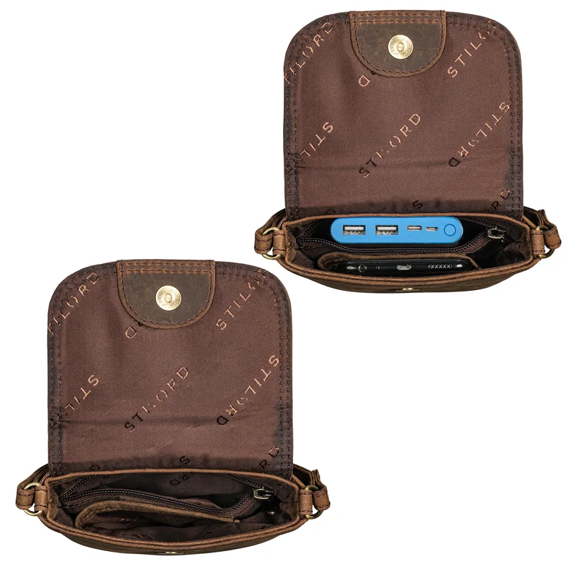 "Ellis" Handytasche zum Umhängen Leder
