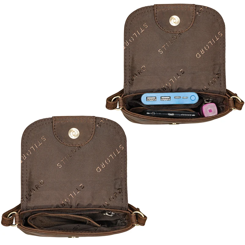 "Ellis" Handytasche zum Umhängen Leder