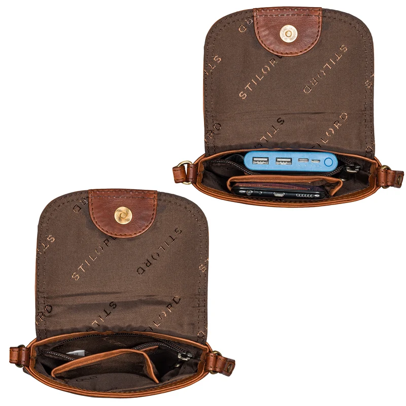 "Ellis" Handytasche zum Umhängen Leder