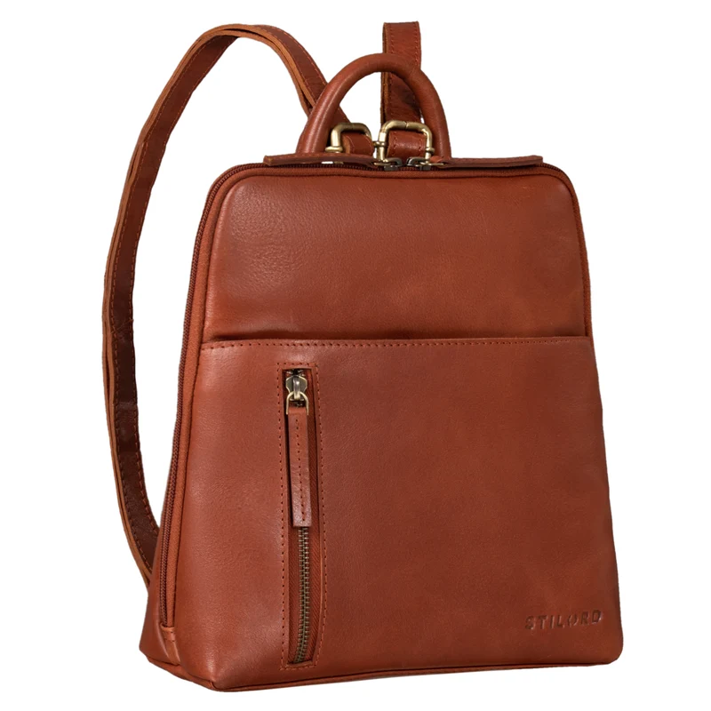 "Holly" Rucksack Frauen Klein Leder