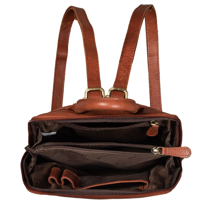"Holly" Rucksack Frauen Klein Leder