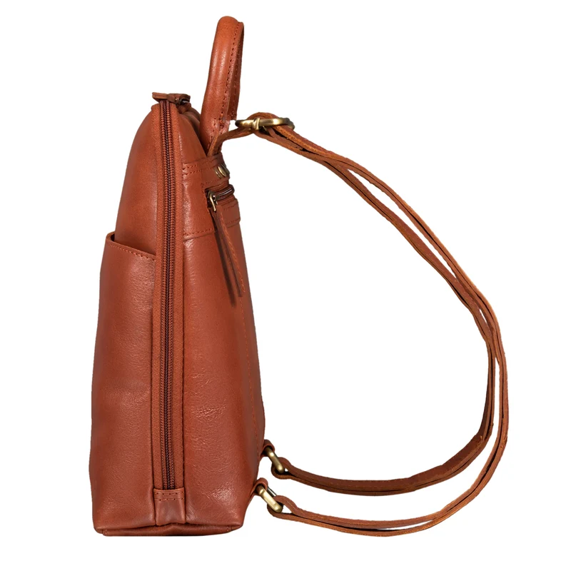 "Holly" Rucksack Frauen Klein Leder