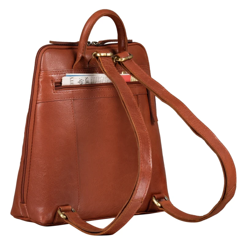 "Holly" Rucksack Frauen Klein Leder