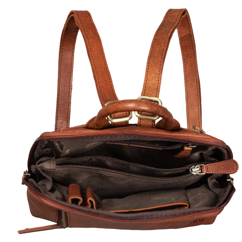 "Holly" Rucksack Frauen Klein Leder