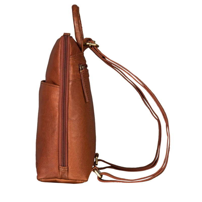 "Holly" Rucksack Frauen Klein Leder