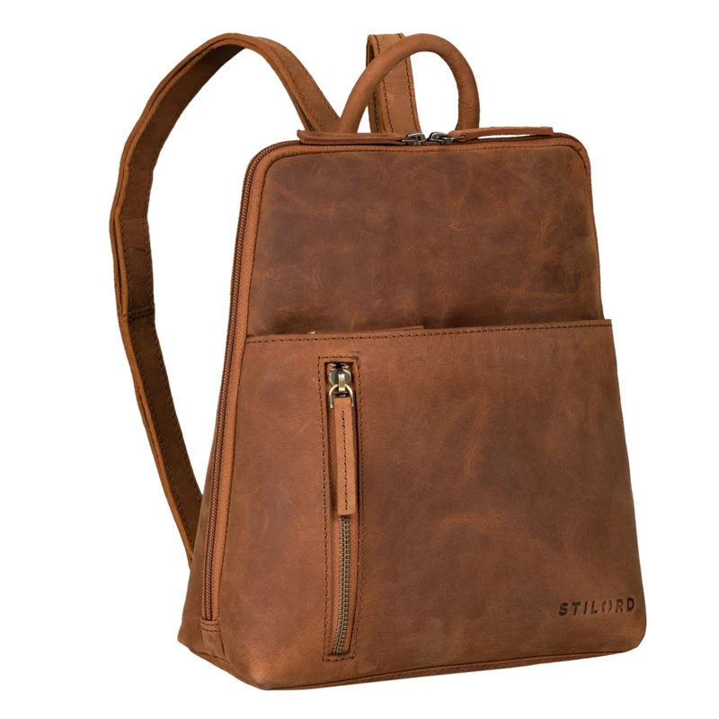 "Holly" Rucksack Frauen Klein Leder