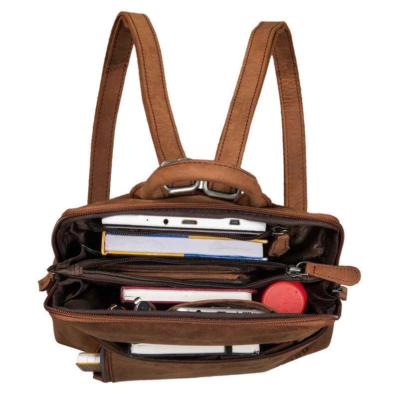 "Holly" Rucksack Frauen Klein Leder