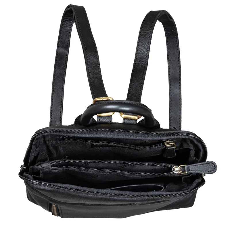 "Holly" Rucksack Frauen Klein Leder