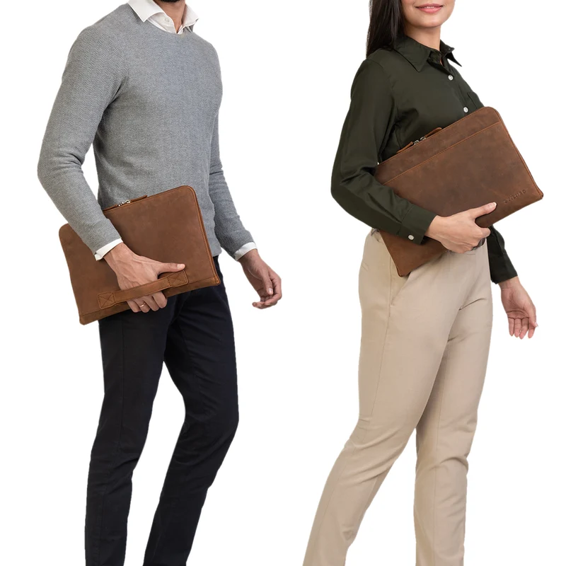 "Troy" Laptoptasche 13.3 Zoll Leder für MacBook