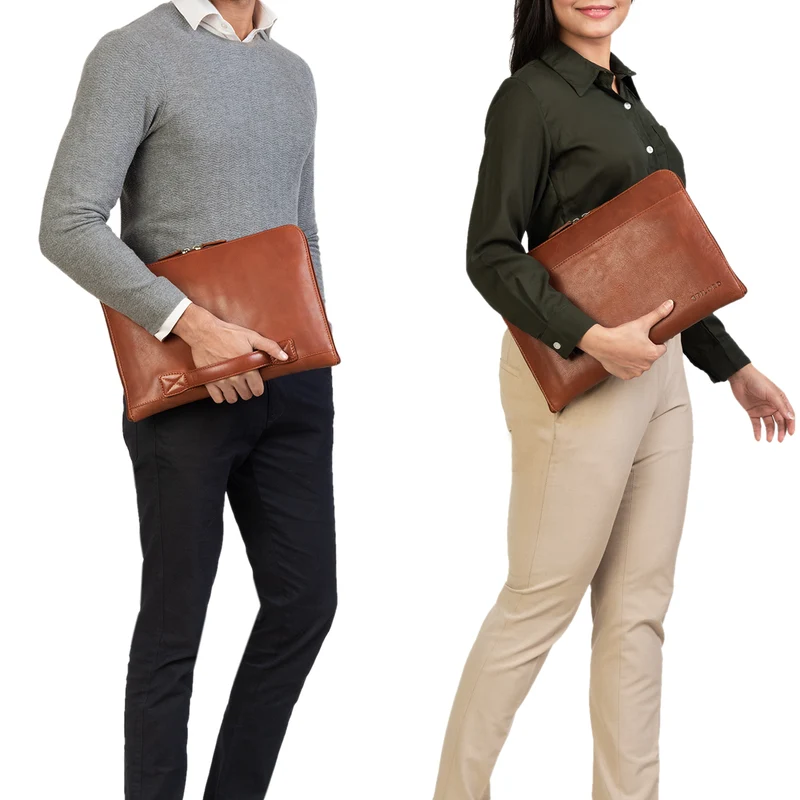 "Troy" Laptoptasche 13.3 Zoll Leder für MacBook