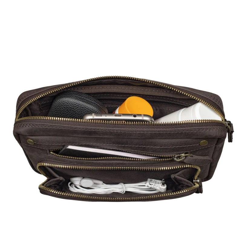 B-WARE "Lou" Gürteltasche Hüfttasche Leder