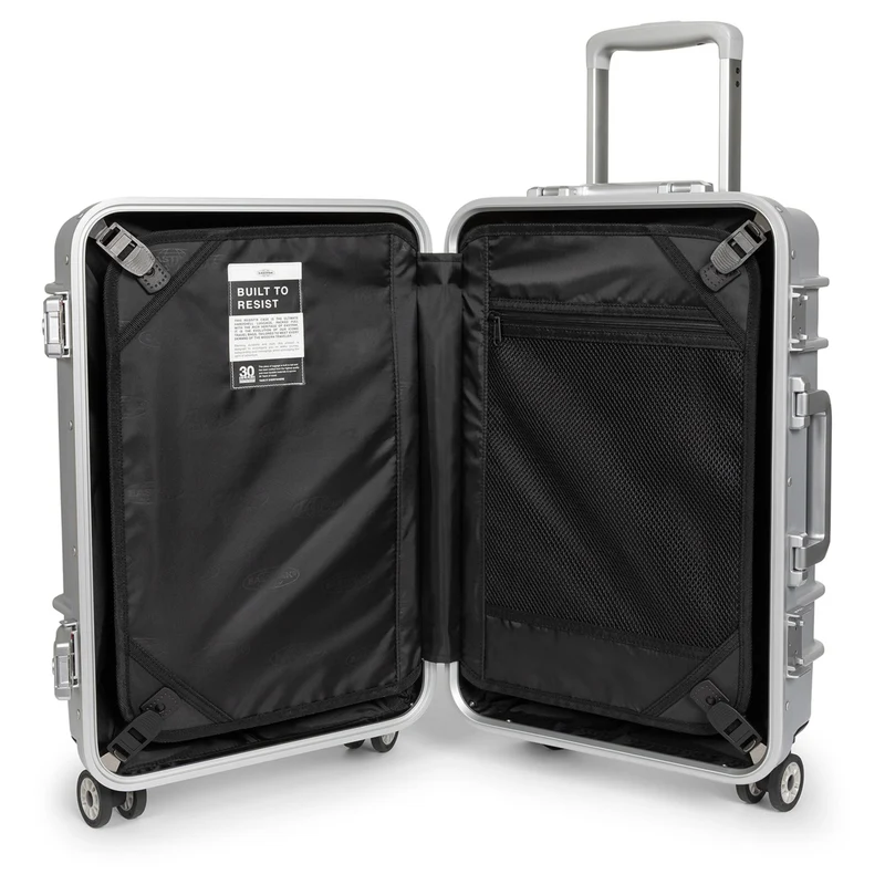 Eastpak selection Resist'r Case - 4-Rollen-Kabinentrolley S 55 cm (metal silver)