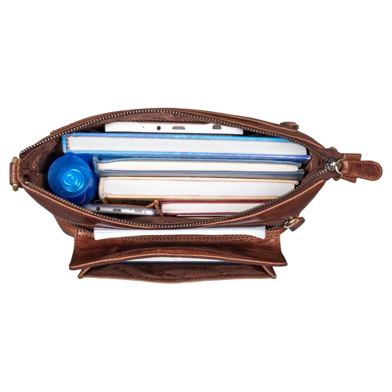 "Mailo" Vintage Ledertasche