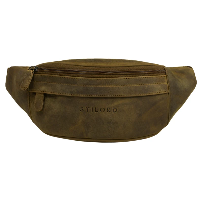 B-WARE "Terry" Bauch Tasche Leder