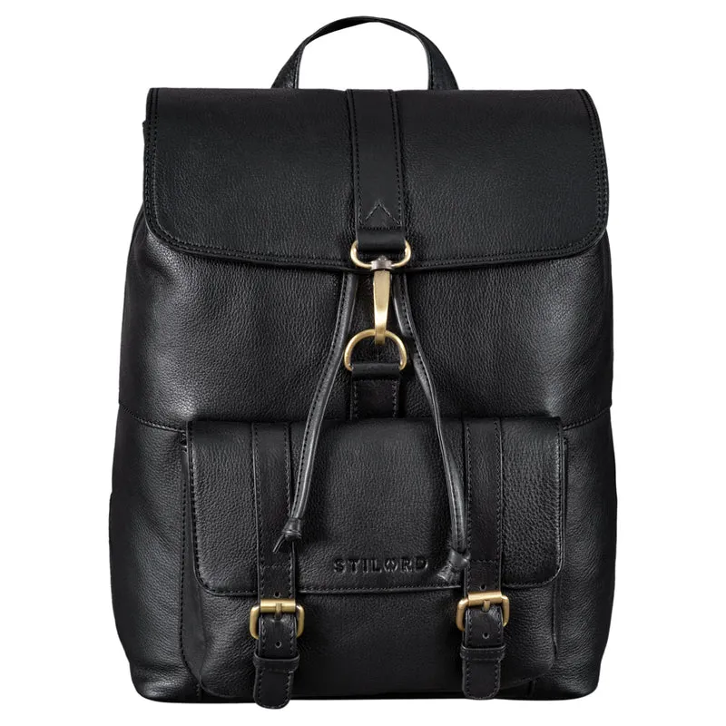 "Kacey" Daypack Damen Leder 13.3 Zoll Lederrucksack Unirucksack