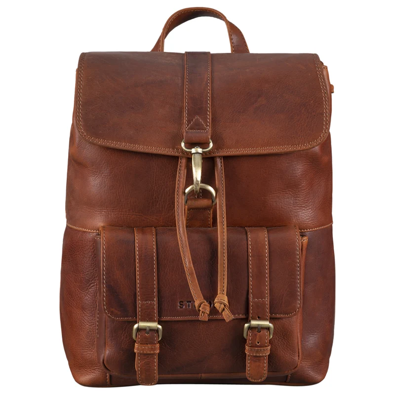 "Kacey" Daypack Damen Leder 13.3 Zoll Lederrucksack Unirucksack