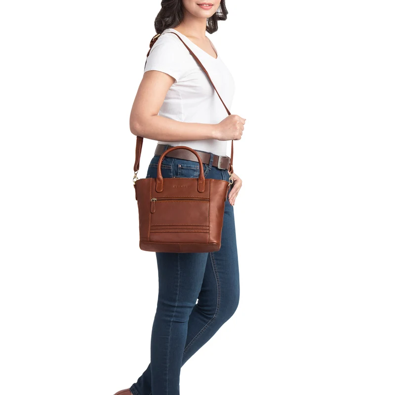 "Meghan" Leder Handtasche Damen