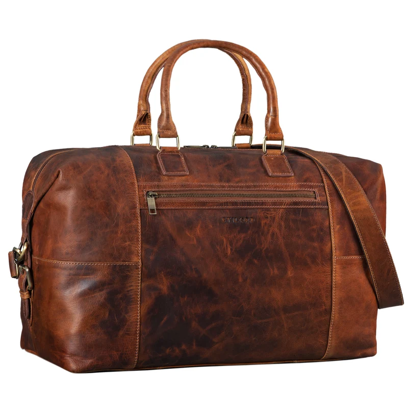 B-WARE "Rover" Reisetasche Leder groß
