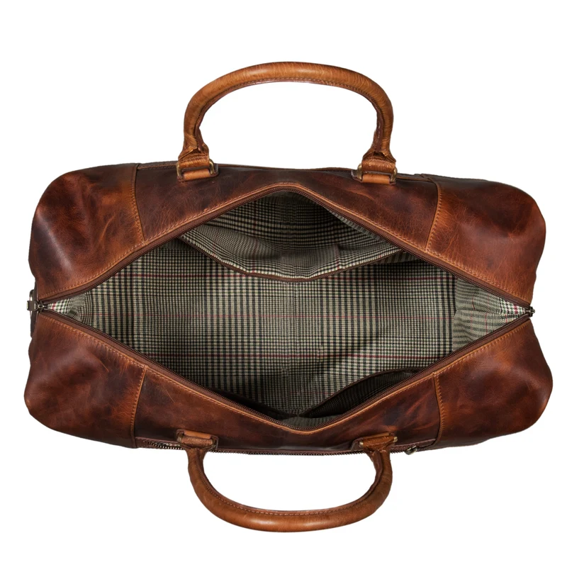 B-WARE "Rover" Reisetasche Leder groß