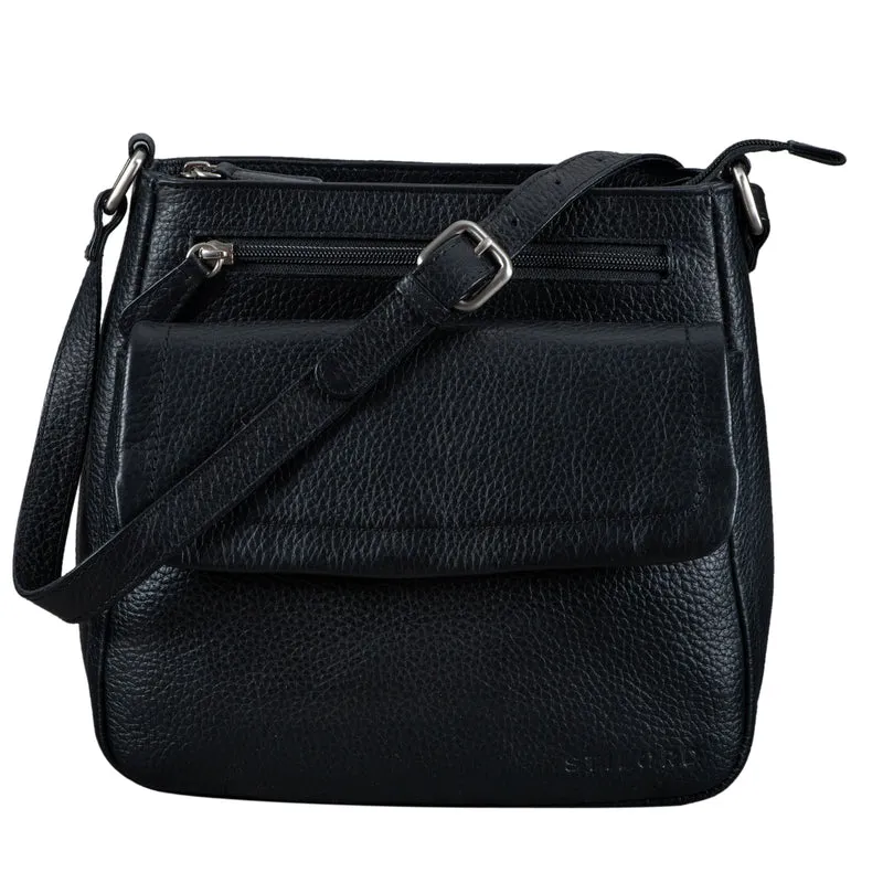 "Jodie" Leder Umhängetasche Damen