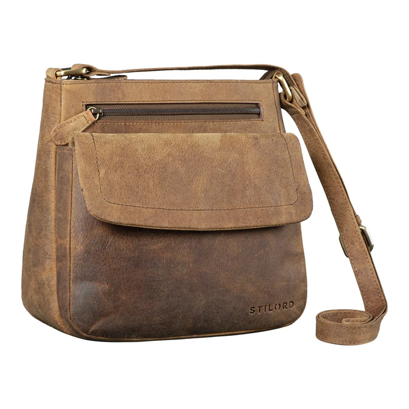 "Jodie" Leder Umhängetasche Damen