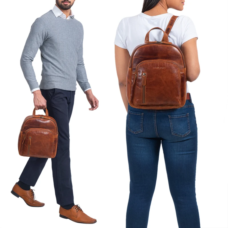"Summer" Daypack Frauen Leder