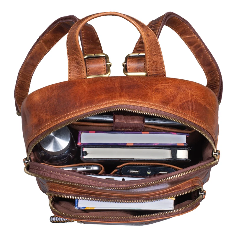 "Summer" Daypack Frauen Leder