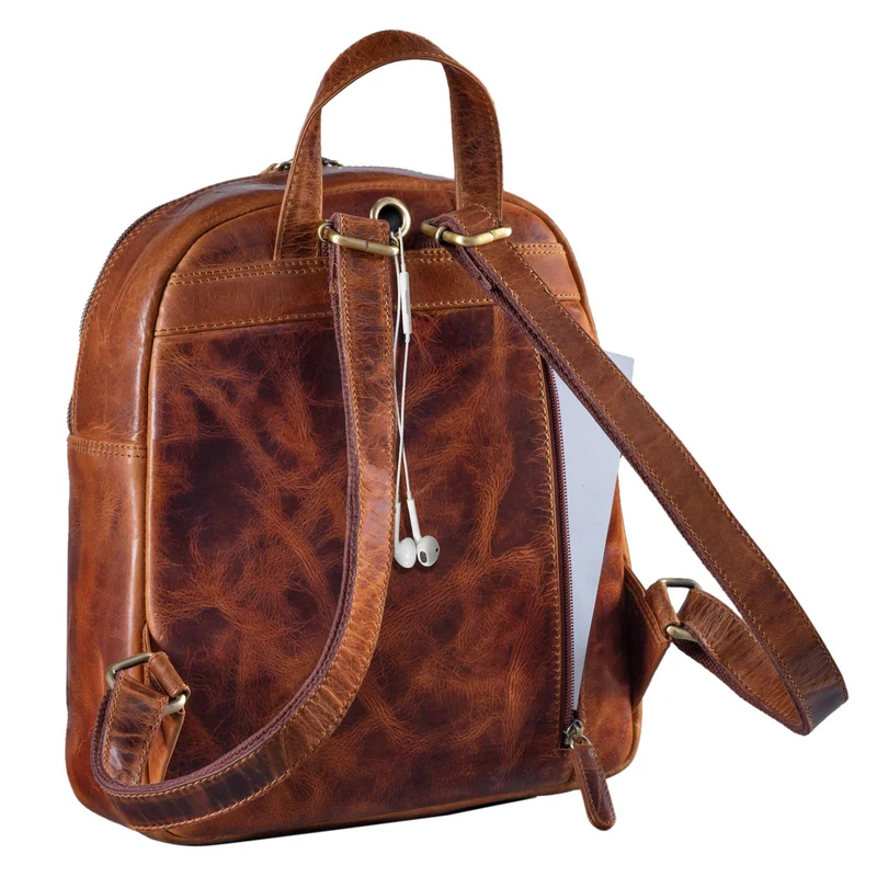 "Summer" Daypack Frauen Leder
