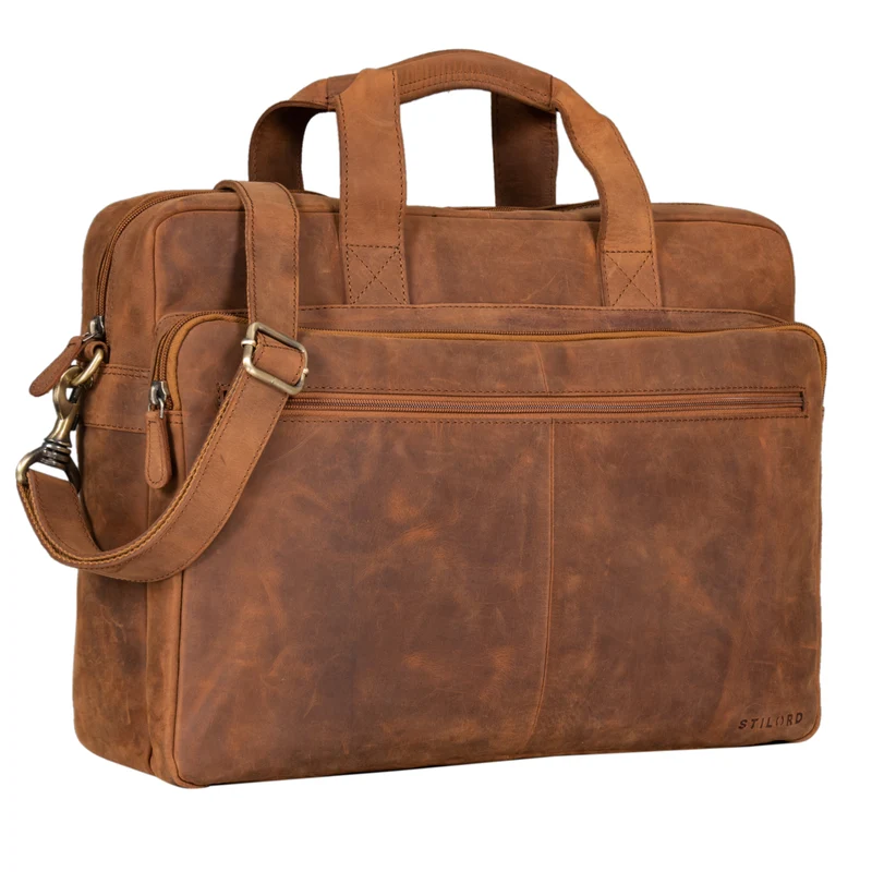 "Thompson" Vintage Ledertasche Business