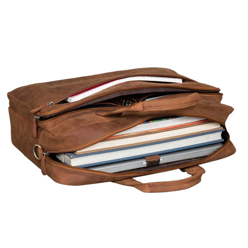 "Thompson" Vintage Ledertasche Business