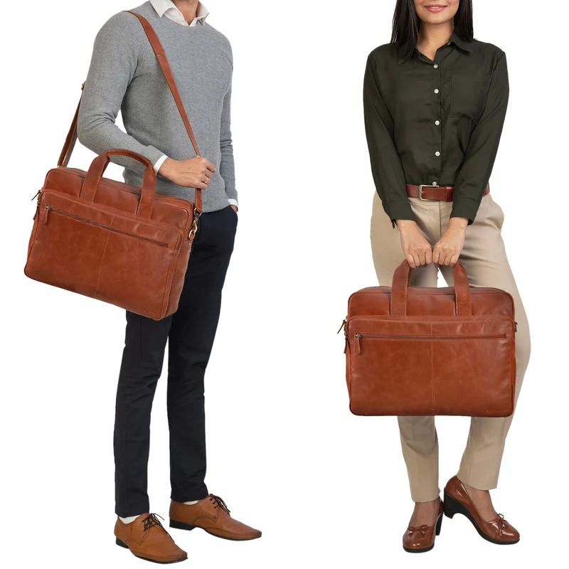"Thompson" Vintage Ledertasche Business
