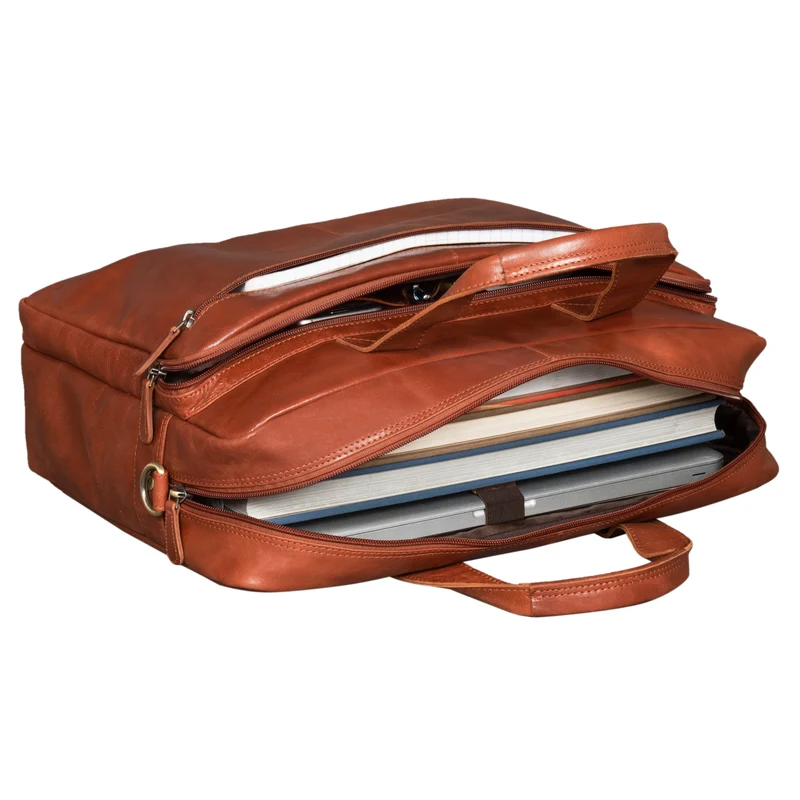 "Thompson" Vintage Ledertasche Business