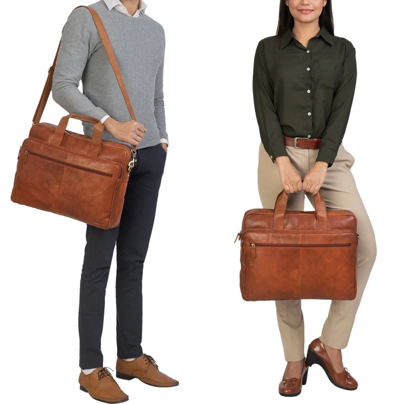 "Thompson" Vintage Ledertasche Business