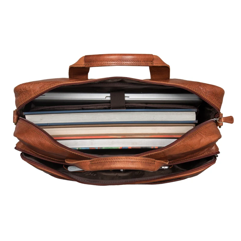"Thompson" Vintage Ledertasche Business