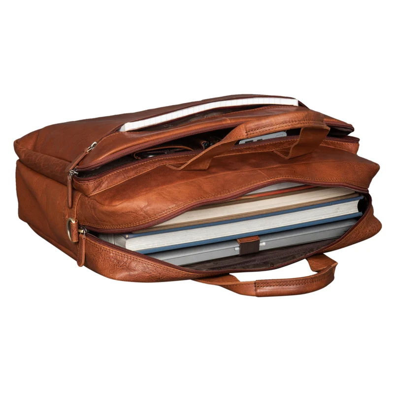 "Thompson" Vintage Ledertasche Business