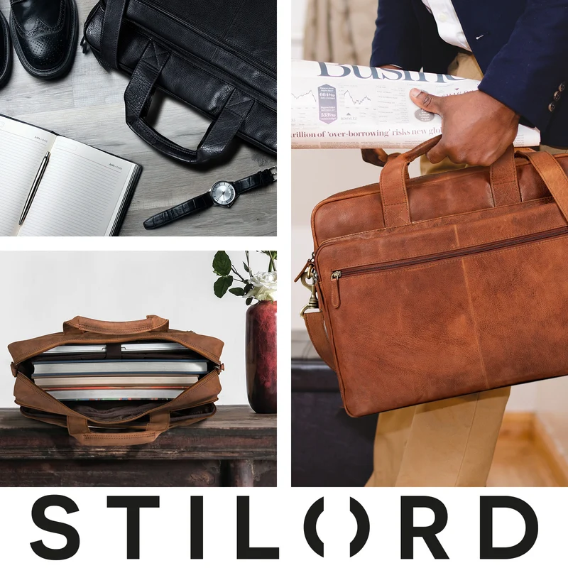 "Thompson" Vintage Ledertasche Business