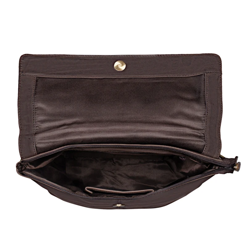B-WARE "Charlie" Vintage Lederrucksack Braun