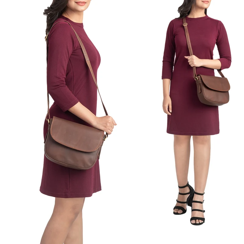"Loreen" Frauen Handtasche Klein Leder