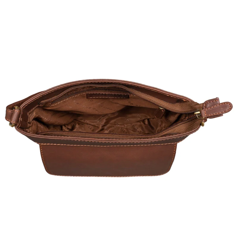 "Melina" Vintage Damen Ledertasche