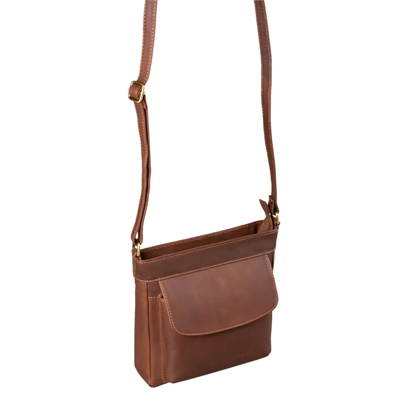 "Melina" Vintage Damen Ledertasche