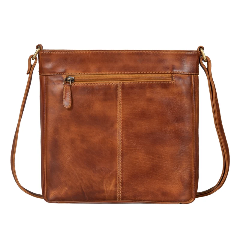 "Melina" Vintage Damen Ledertasche