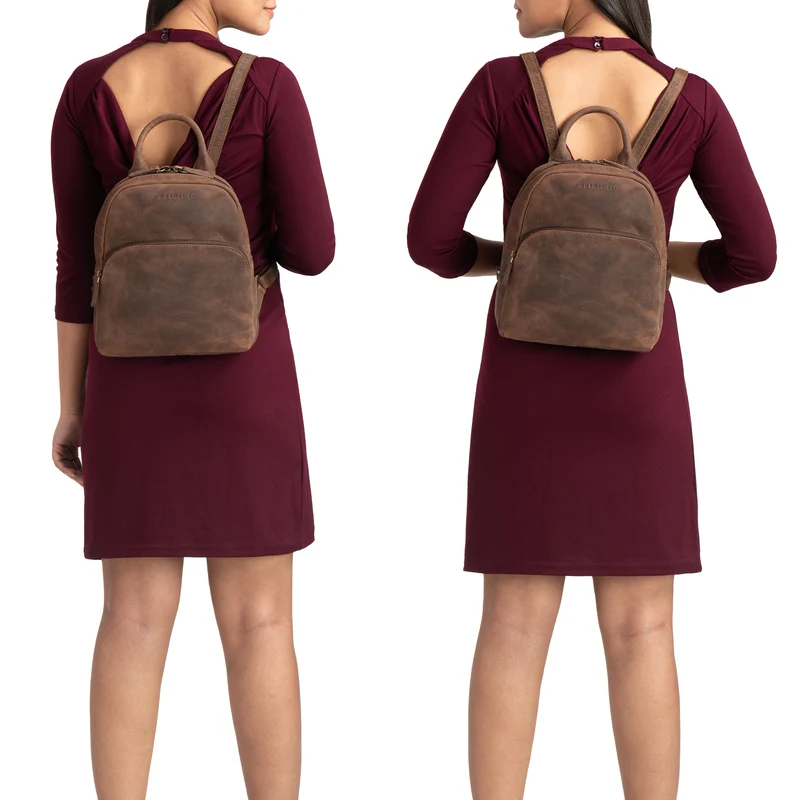 "Ruby" Daypack Damen Leder